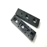 Oem cnc metal powder coated machining parts machined aluminum fabrication services