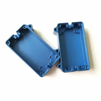 Custom Blue Anodized Aluminum Made Cnc Machining Milling Service