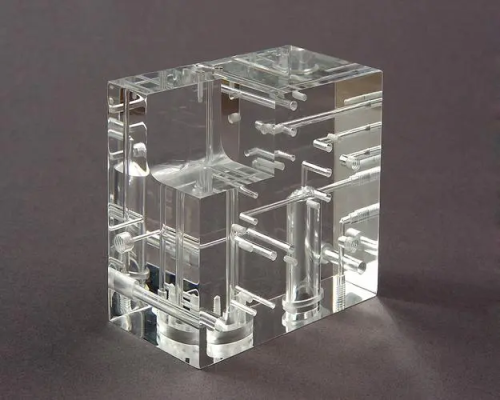 Clear plastic molding transparent parts cnc transparent